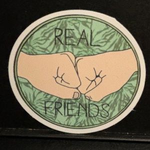 REAL FRIENDS, FRIENDSHIP STICKER
